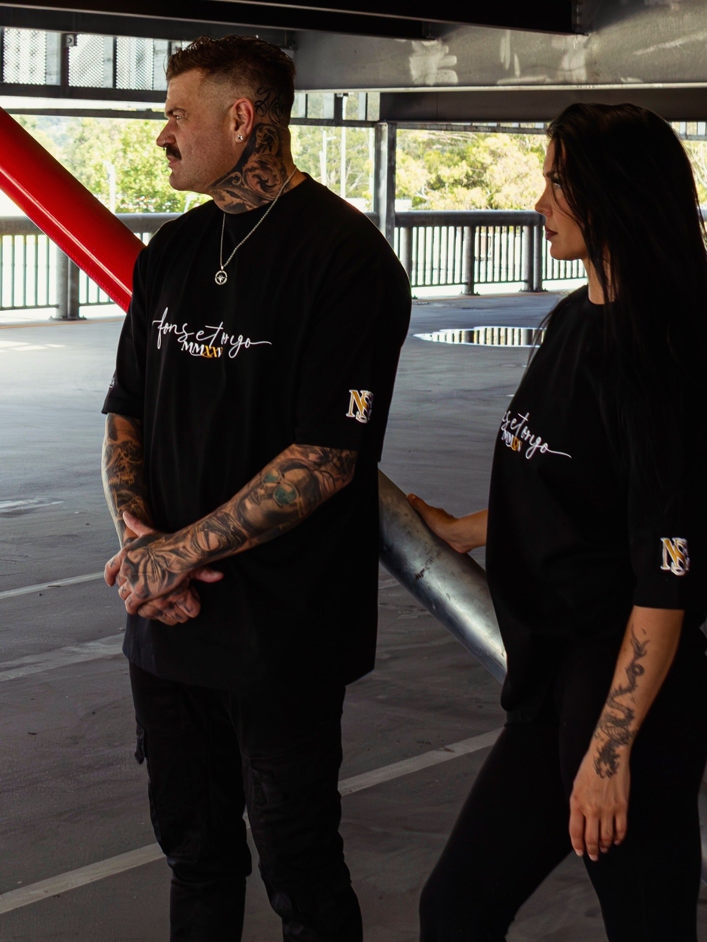 The “fons et origo” tee (black)