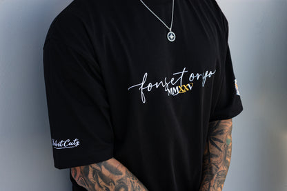 The “fons et origo” tee (black)