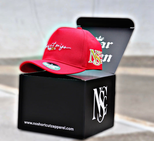 The “fons et origo” cap (red)