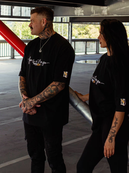 The “fons et origo” tee (black)