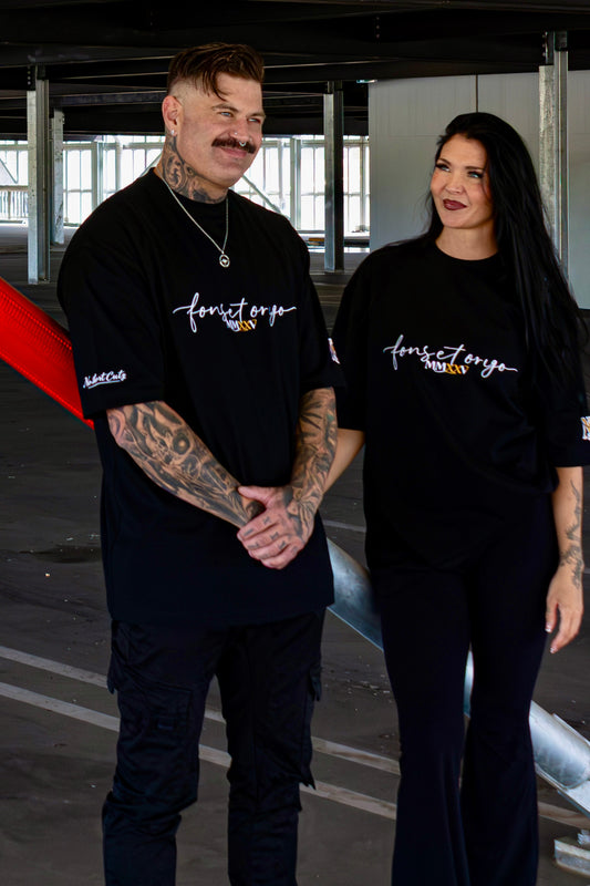 The “fons et origo” tee (black)